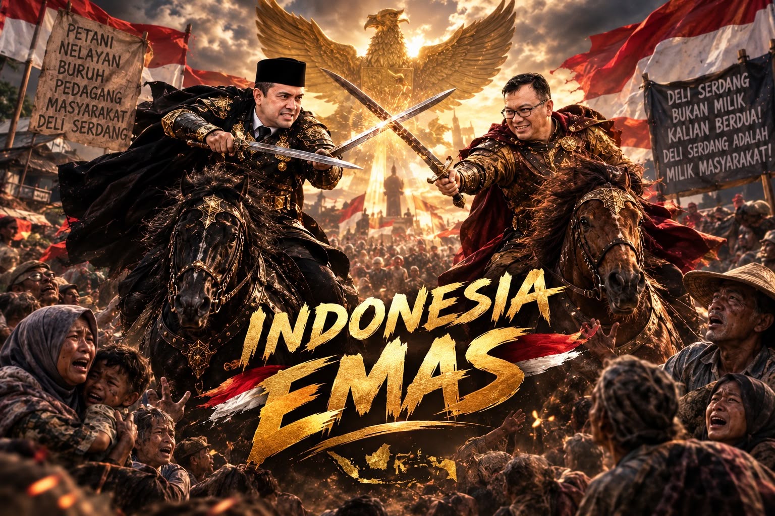 Indonesia Emas Di Mata Bupati Deli Serdang Hanya Isapan Jempol Karena Susah Terlalu Lama Berkuasa