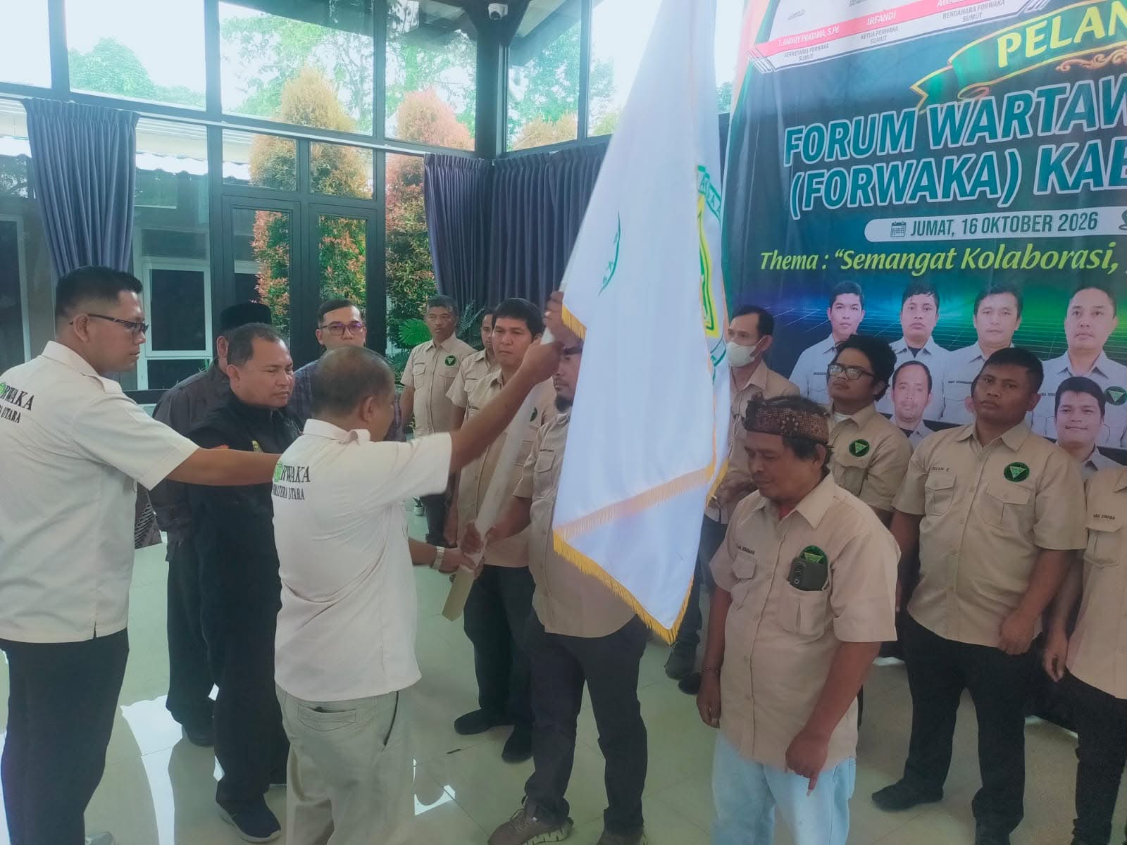 Forwaka Dairi Resmi Dilantik, Ketua Forwaka Sumut, Irfandi Tekankan Profesionalisme Jurnalis dan Perlindungan Hukum