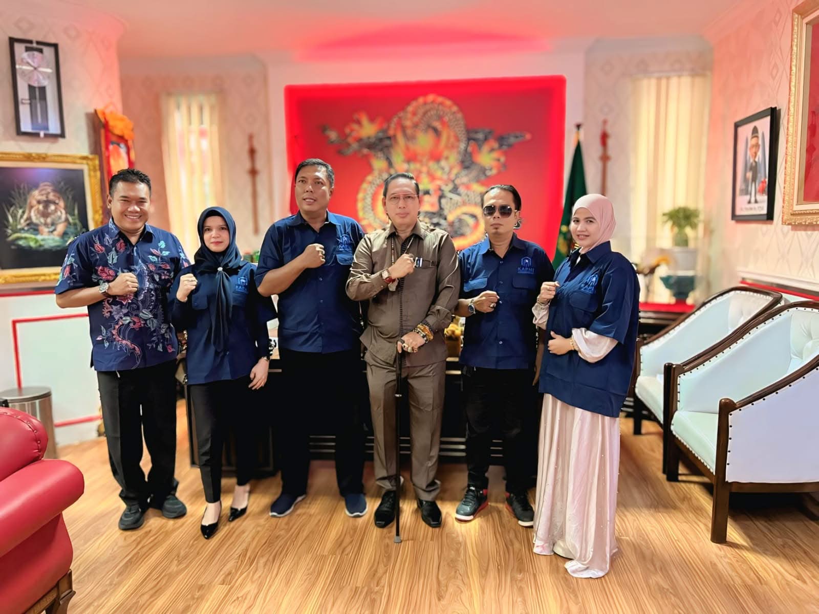 Sowan ke Wong Chun Sen, KAPMI Sumut Dorong Pengusaha Muda Naik Kelas 
