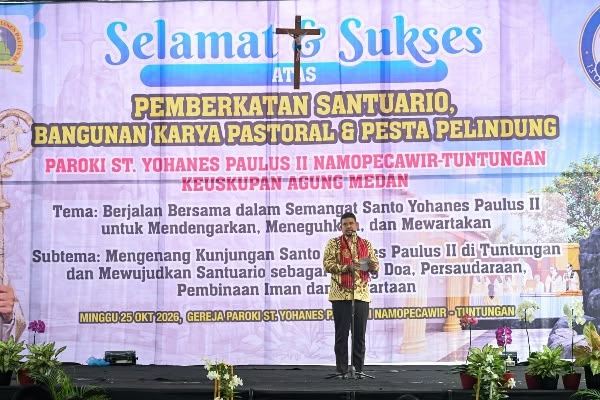Gubsu Bobby Ajak Rumah Ibadah Ambil Peran Lindungi Generasi Muda dari Narkoba