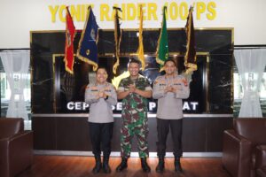 Perkuat Sinergitas TNI-Polri,Kapolres Binjai dan Langkat Berikan Surprise HUT TNI ke-81