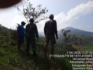 Karhutla Nihil di Karo, Patroli dan Sosialisasi Terus Berjalan