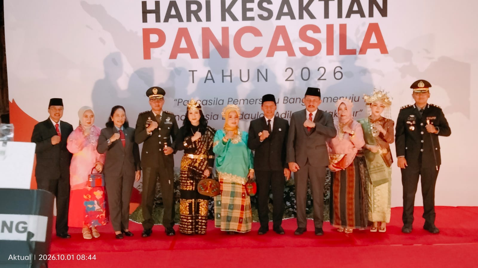 Peringatan Hari Kesaktian Pancasila, Plt. Bupati Ahmad Baharuddin Tegaskan Semangat Persatuan