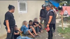 Polres Pelabuhan Belawan GSN di Marelan, 1 Pengedar dan 3 Pengguna Diamankan