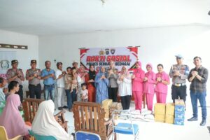 Wujud Kepedulian Sosial, Kapolres Sergai Kunjungi Yayasan Cahaya Hati Kemanusiaan