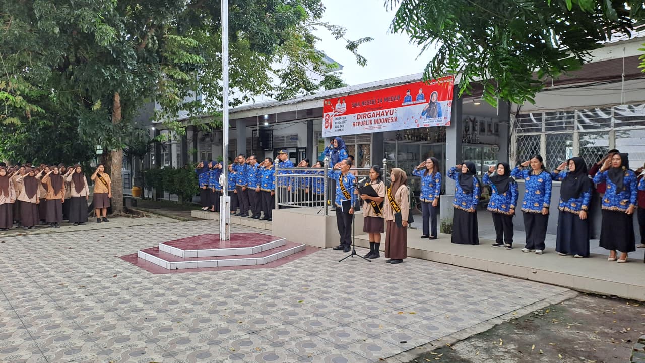 Hari Kesaktian Pancasila di SMA Negeri 14 Medan, Pesan Ini Kembali Ditegaskan kepada Siswa