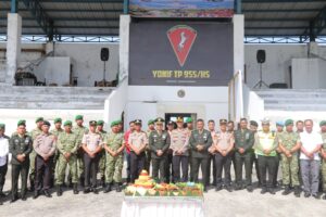 Polres Humbahas Beri Surprise HUT ke-81 TNI, Perkuat Sinergitas TNI-Polri